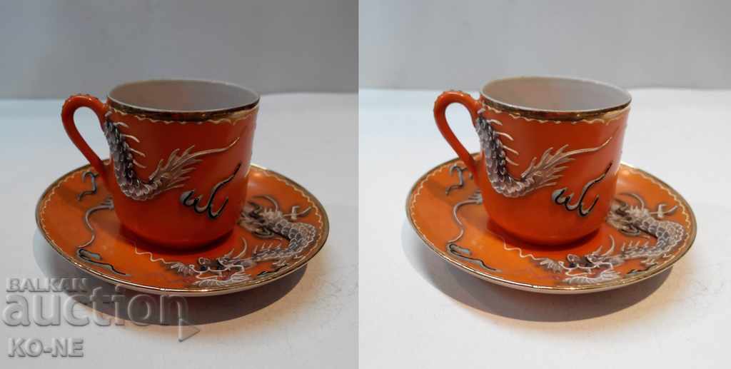Japanese porcelain cups with coffee dishes with price 240.00 BGN | € 122.71 Japanese porcelain cups with coffee dishes with price 240.00 BGN | € 122.71