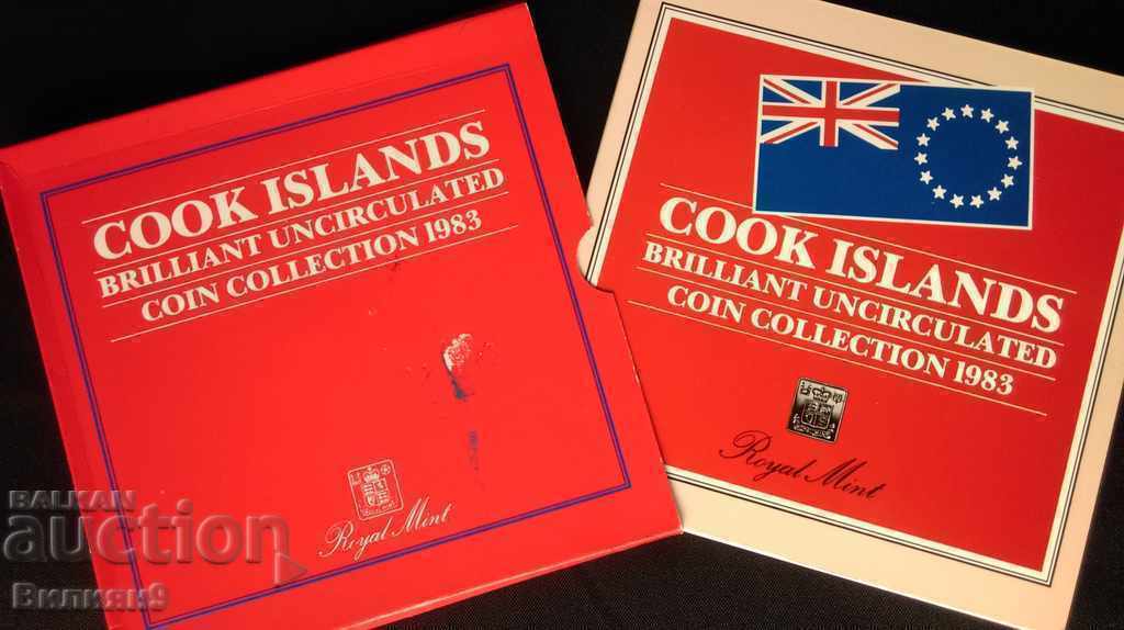 Bank Set Cook Islands Collector Coins 1983 BU