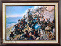 „Soldații lui Shipka”, artistul Alexey Popov, pictură