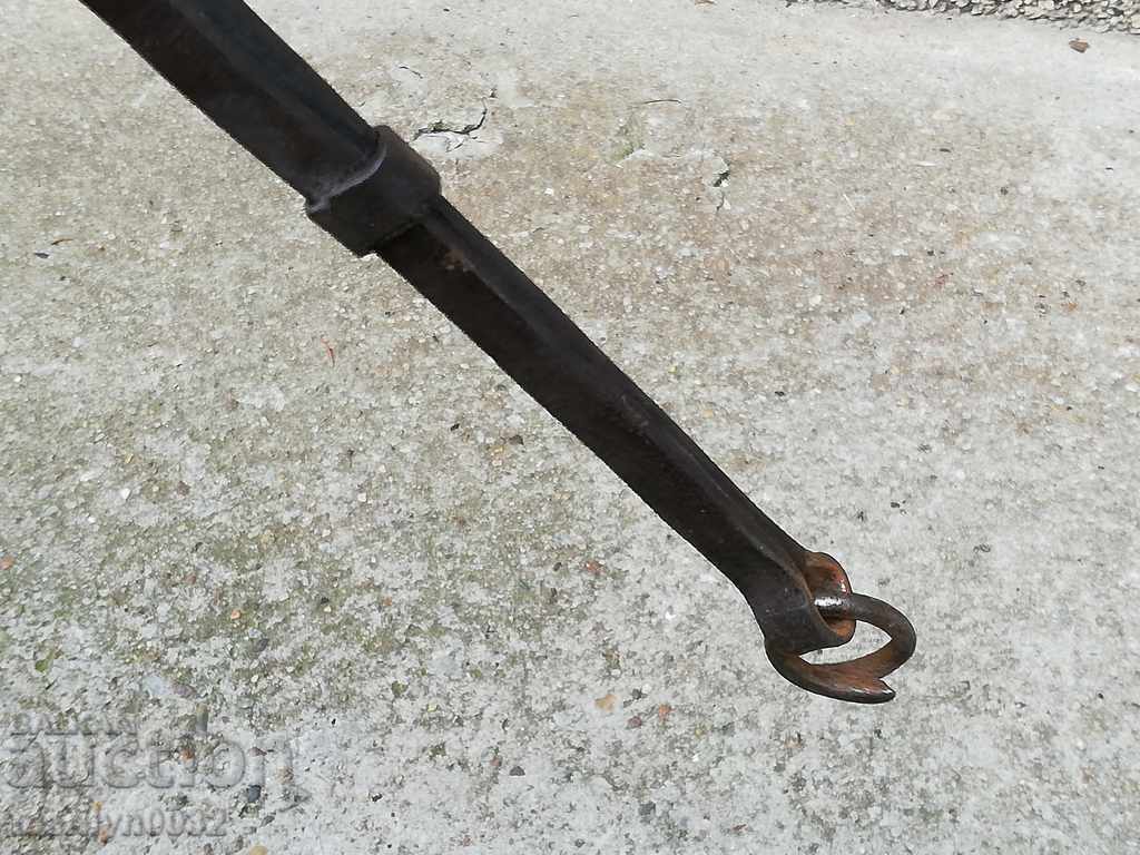 Old dilaf, tongs, wrought iron for oven - 6 Old dilaf, tongs, wrought iron for oven - 6
