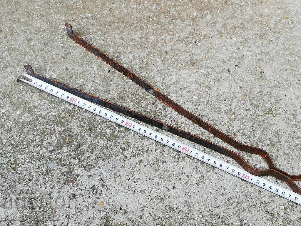 Auction Old dilaf, mash, wrought iron for a furnace Auction Old dilaf, mash, wrought iron for a furnace