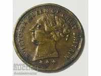 VICTORIA QUEEN OF GREAT BRITAIN to Hanover 1837 token