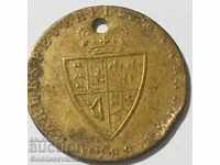GREAT BRITAIN 1788 king George 111 token
