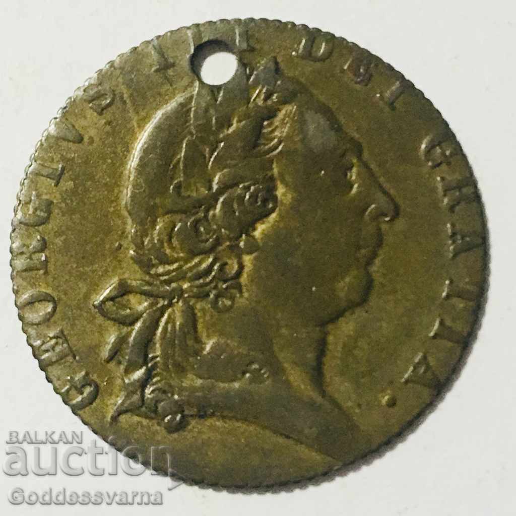 Auction GREAT BRITAIN King George 1790 token Auction GREAT BRITAIN King George 1790 token