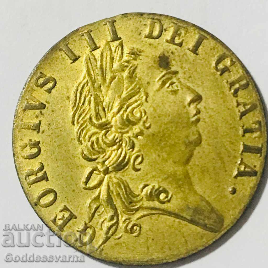 GREAT BRITAIN King George 1797 token no 1 with price 18.00 BGN | € 9.20