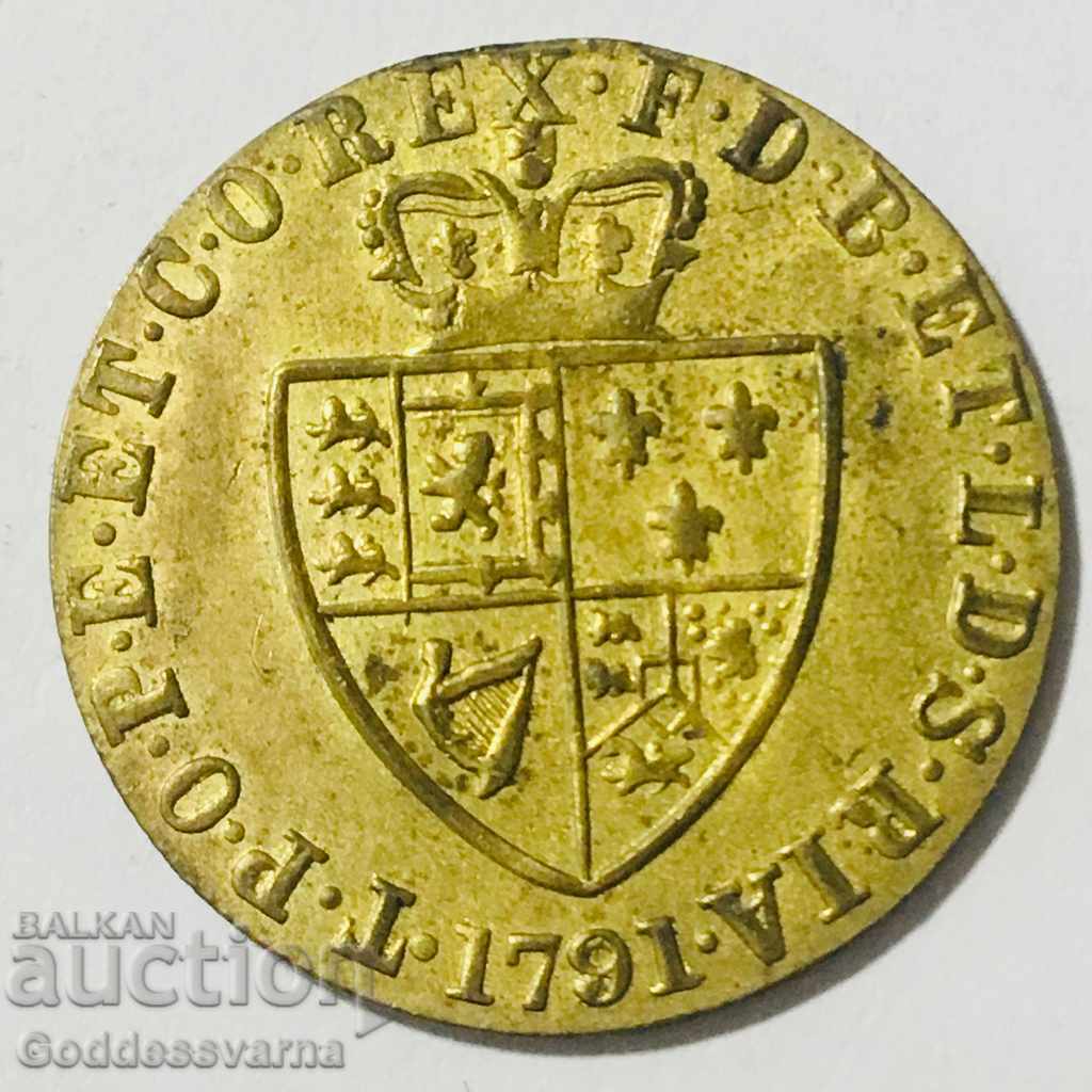 Marea Britanie King George 1797 token nu 1
