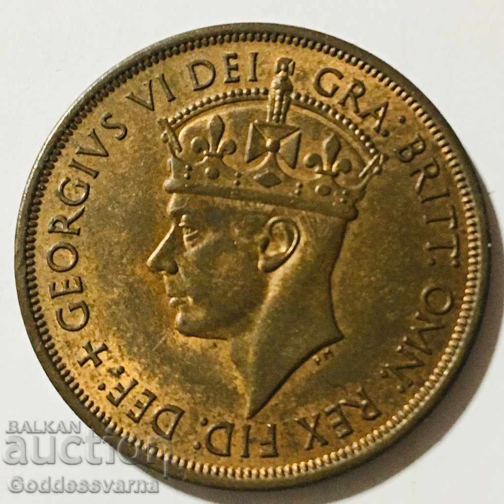 1945 Jersey 1 1 / 12th of a Shilling George VI with price 7.00 BGN | € 3.58 1945 Jersey 1 1 / 12th of a Shilling George VI with price 7.00 BGN | € 3.58