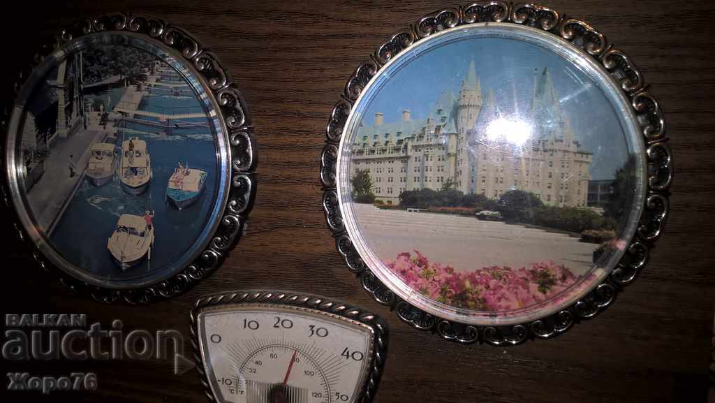 Delivery of 3 Old Thermometers Room Canada and USSR Decorative RETRO Delivery of 3 Old Thermometers Room Canada and USSR Decorative RETRO