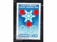 1967. Franța. Jocurile Olimpice de iarnă 1968 - Grenoble.