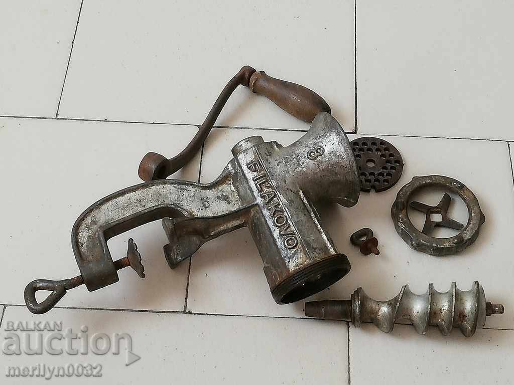 Παλιά μηχανή για να αλέσει την μηχανή κοπής κιμά - 5 Παλιά μηχανή για να αλέσει την μηχανή κοπής κιμά - 5