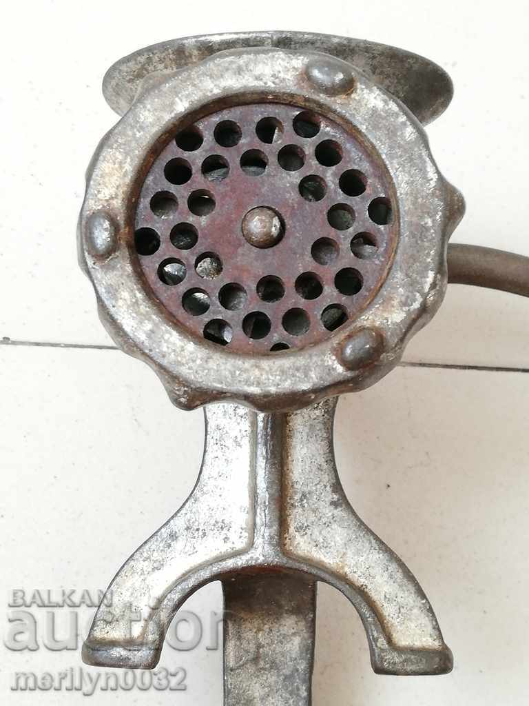 Παλιά μηχανή για να αλέσει την μηχανή κοπής κιμά - 7 Παλιά μηχανή για να αλέσει την μηχανή κοπής κιμά - 7