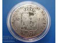 Prussia 4 Gross 1807 A Rare