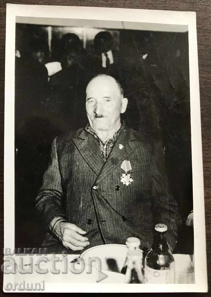 498 Bulgaria Ordinul de banchet antifascist în anii 60