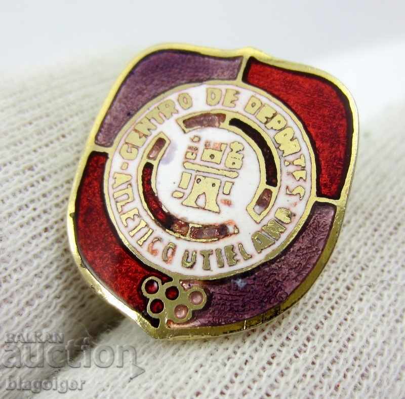 SPORTS BADGE-SPAIN-ENAMEL - 5 SPORTS BADGE-SPAIN-ENAMEL - 5