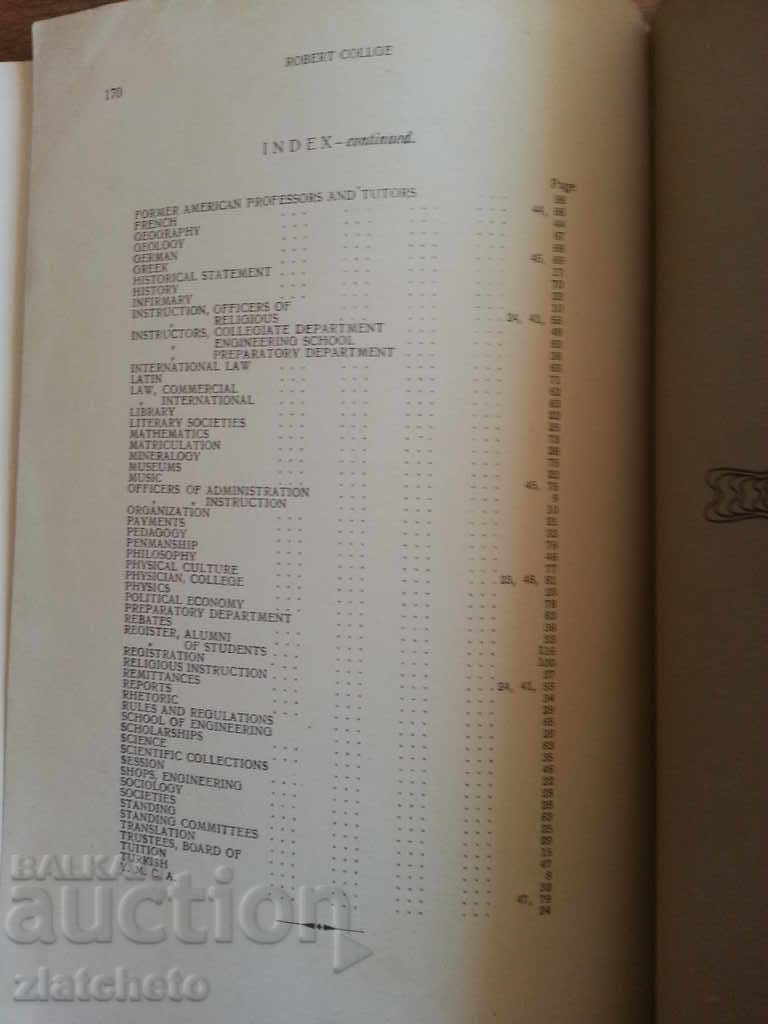Robert College Constantinople - Catalog 1912-1914 RRR - 6 Robert College Constantinople - Catalog 1912-1914 RRR - 6