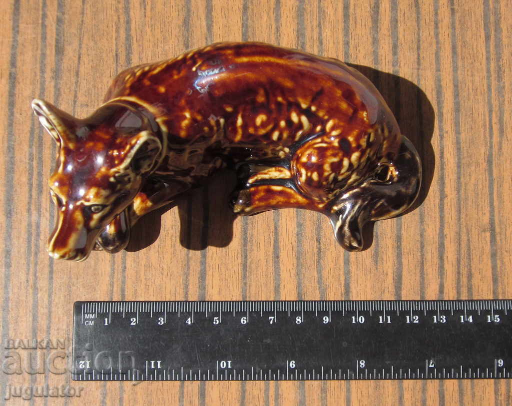 Old Bulgarian porcelain figure statuette dog - 7 Old Bulgarian porcelain figure statuette dog - 7