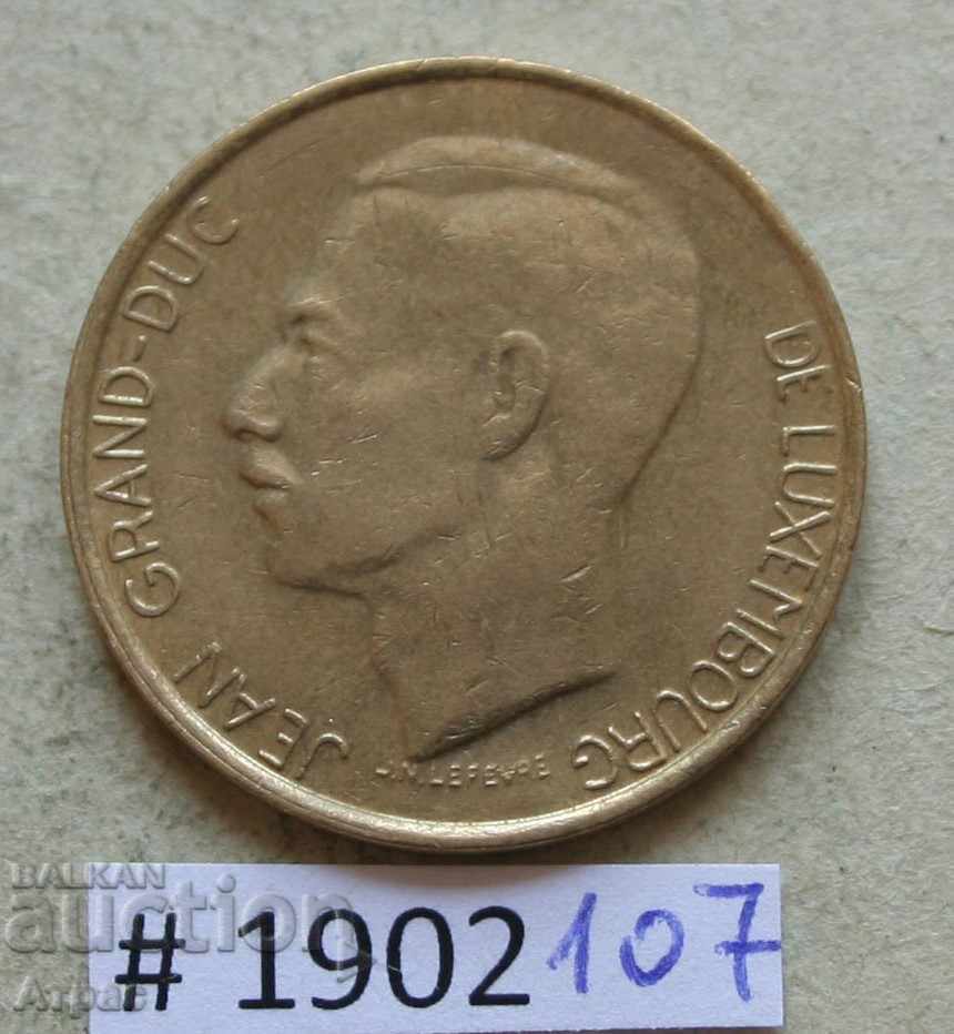 5 franci 1987 Luxemburg cu preț € 0.72 | 1.41 BGN