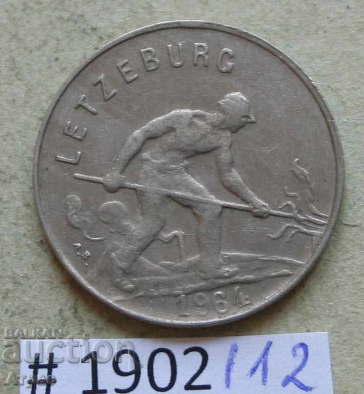 1 franc 1964 Luxemburg cu preț € 0.72 | 1.41 BGN 1 franc 1964 Luxemburg cu preț € 0.72 | 1.41 BGN