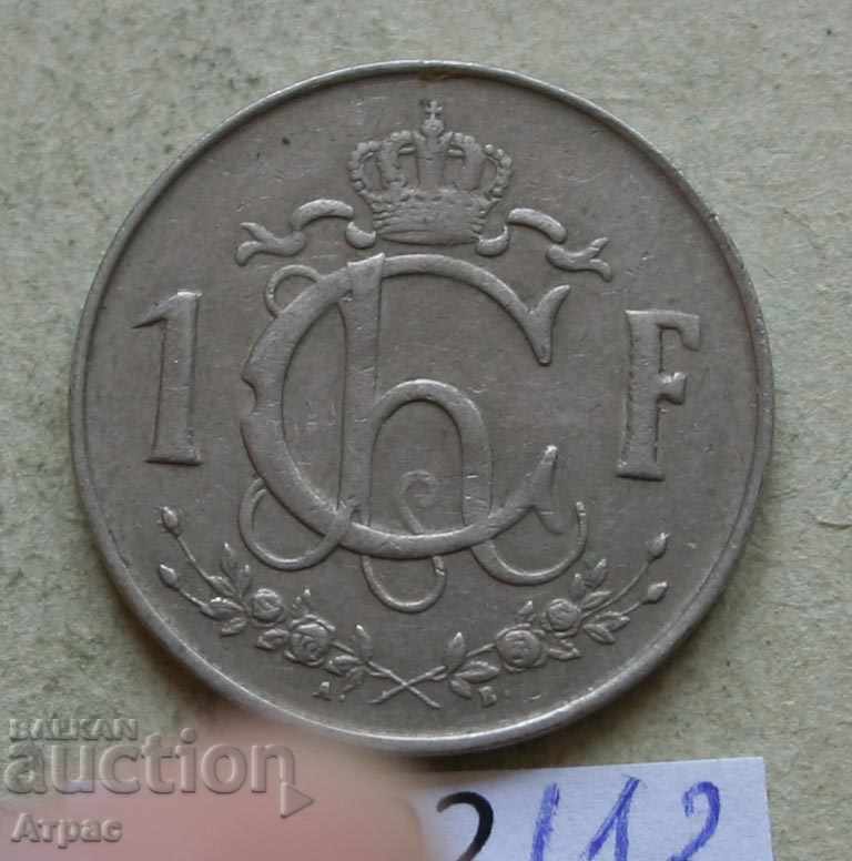 1 franc 1964 Luxemburg