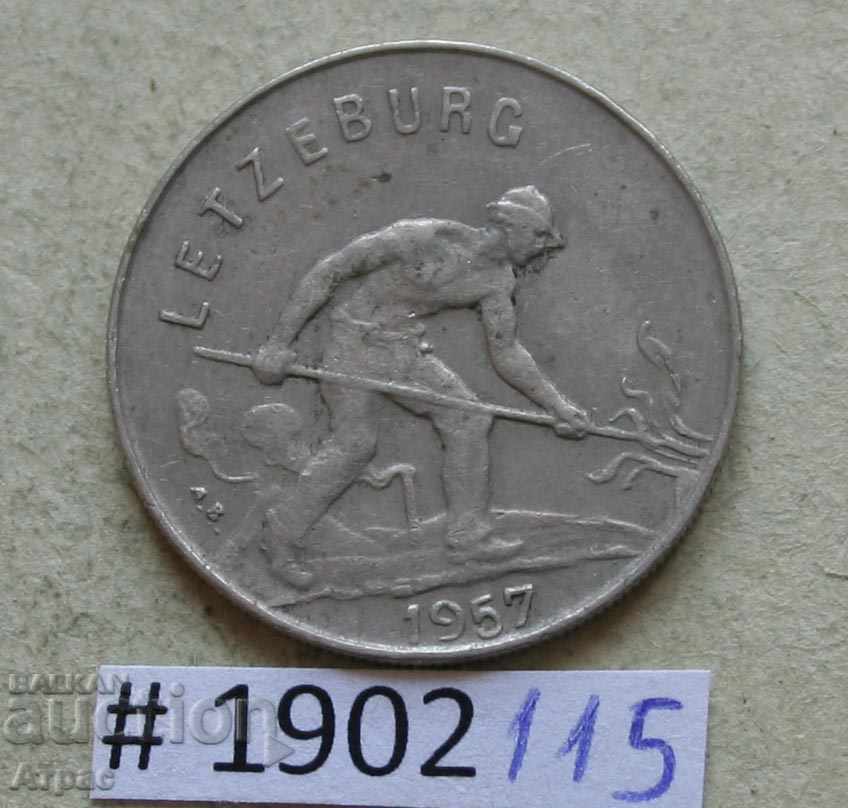 1 franc 1957 Luxemburg cu preț € 0.72 | 1.41 BGN 1 franc 1957 Luxemburg cu preț € 0.72 | 1.41 BGN