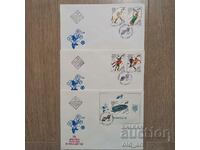 Postal envelopes - Eur. German Football Championship 88