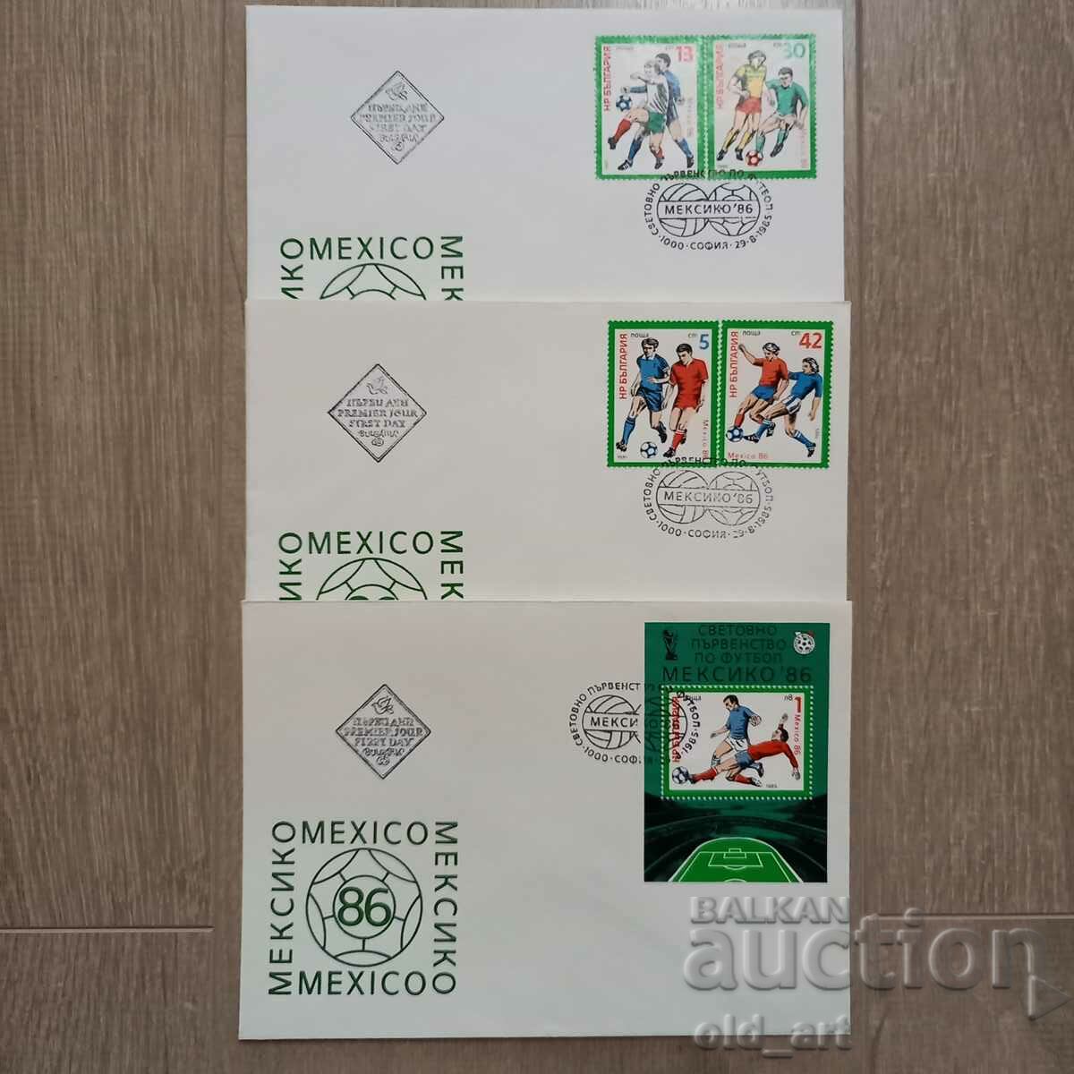 Mailing envelopes - FIFA World Cup Mexico 86
