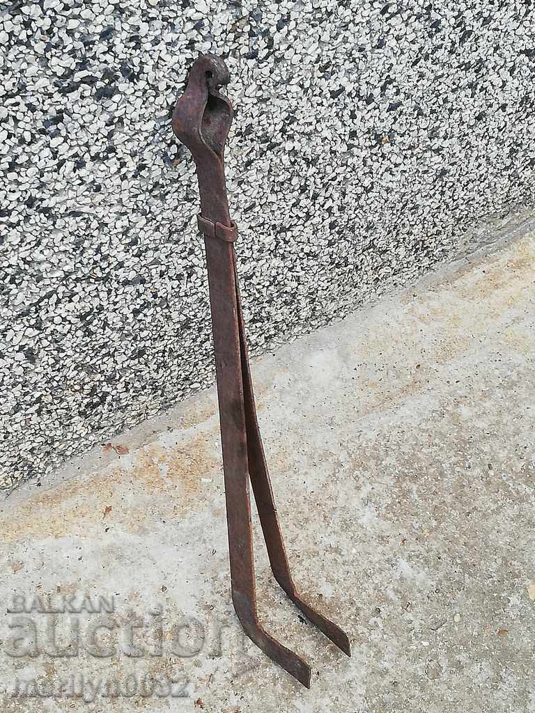 Old dilaf, mash, wrought iron for a furnace - 6