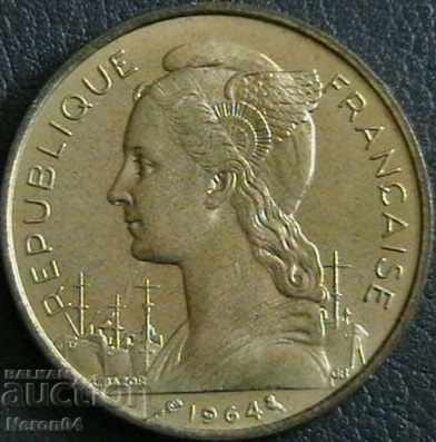 20 Franc 1964, Reunion with price 34.99 BGN | € 17.89 20 Franc 1964, Reunion with price 34.99 BGN | € 17.89