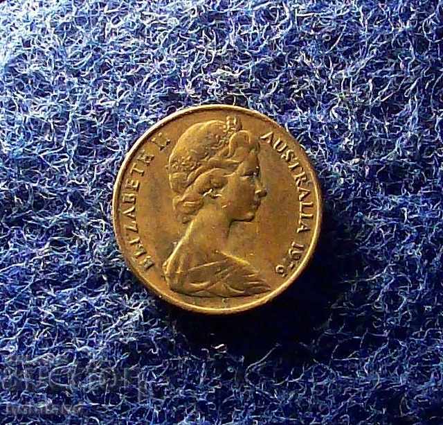 2 cents 1976 Australia with price 1.50 BGN | € 0.77