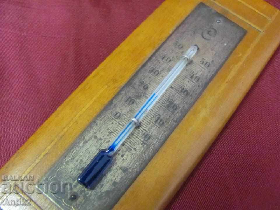 The 30 Star Spearm Thermometer - Bronze and Wood - 5 The 30 Star Spearm Thermometer - Bronze and Wood - 5