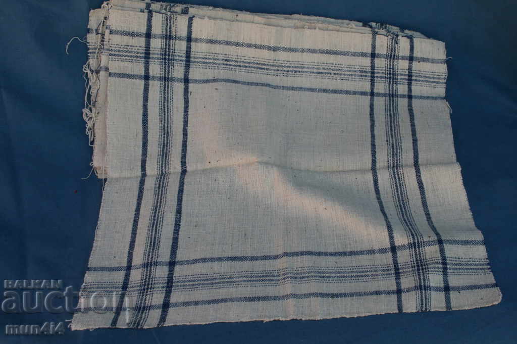 Μια δέσμη των κρουασάν πετσέτες ύφασμα πανί βαμβακιού