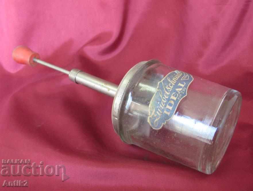 Доставка на 30-те Ръчен Пасатор стъкло и метал IDEAL