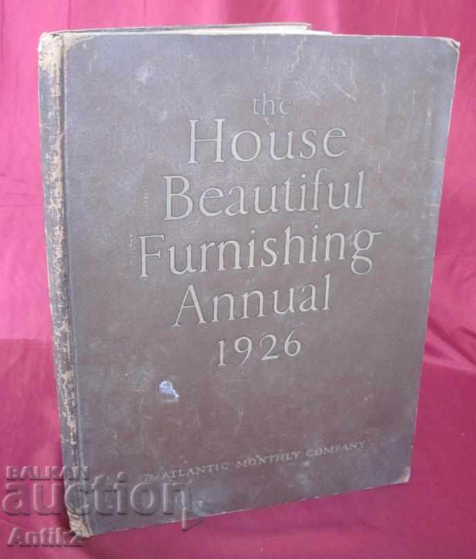1926 Catalog of furnishing of houses, furniture, decoration.