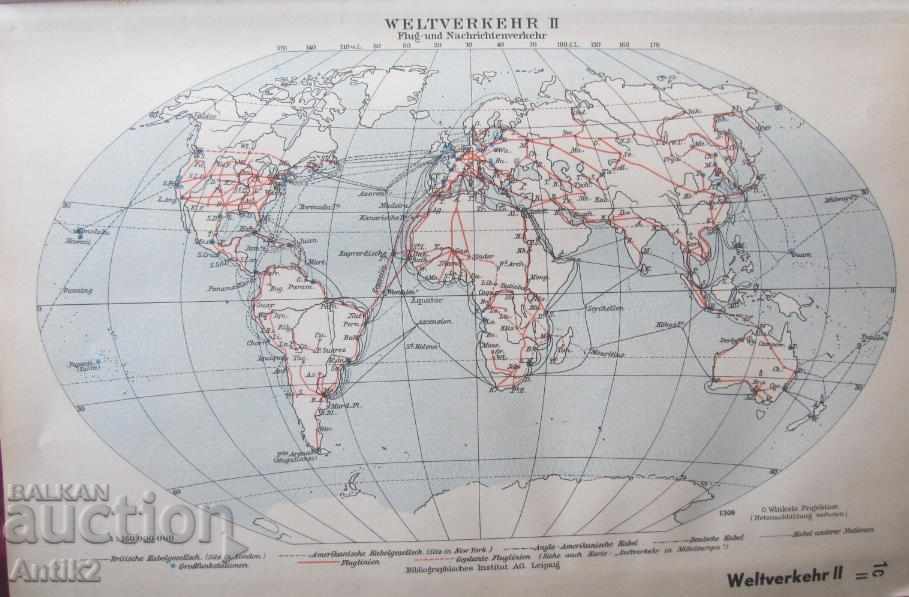 1936 Geographic Atlas, Book Germany - 7 1936 Geographic Atlas, Book Germany - 7