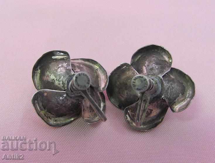 The 30 Ladies Silver Earrings Marked STERLING - 7 The 30 Ladies Silver Earrings Marked STERLING - 7