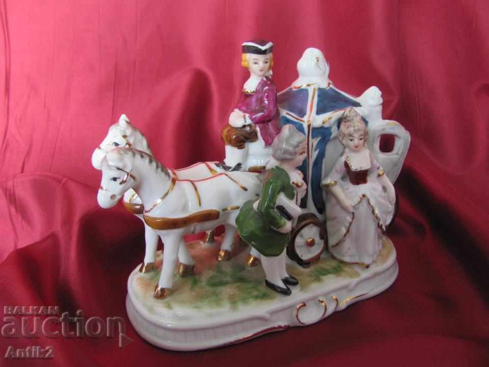 Old Porcelain Composition - Carols and Horses FOREIGN with price 135.00 BGN | € 69.02 Old Porcelain Composition - Carols and Horses FOREIGN with price 135.00 BGN | € 69.02