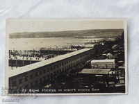Варна изглед с новите морски бани марка 1928   Н 2
