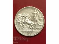Italy 1 pound 1917 Rare!
