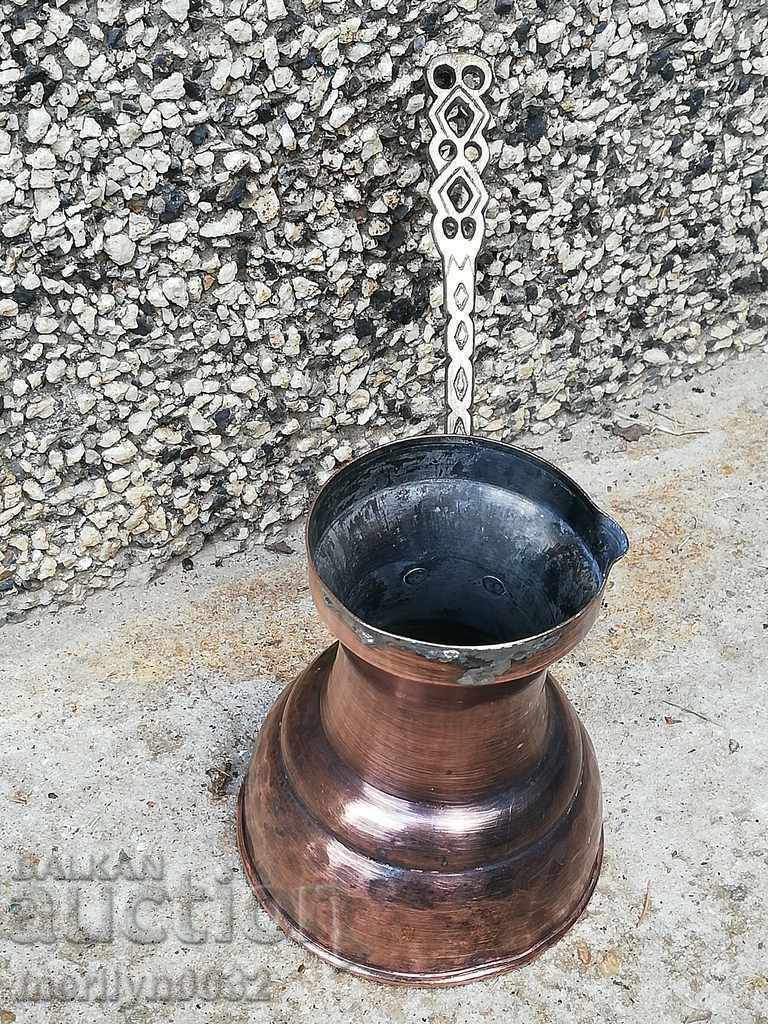 Παλιά χαλκού κονσερβοποιημένα κατσαρόλα, μπρίκι, χαλκό, σκάφος χαλκού με τιμή 48.00 BGN | € 24.54