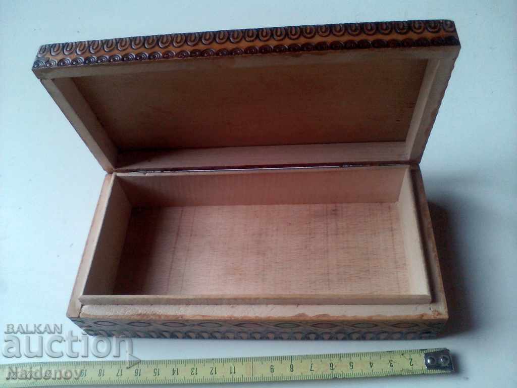 Auction  Wooden box Kingdom of Bulgaria