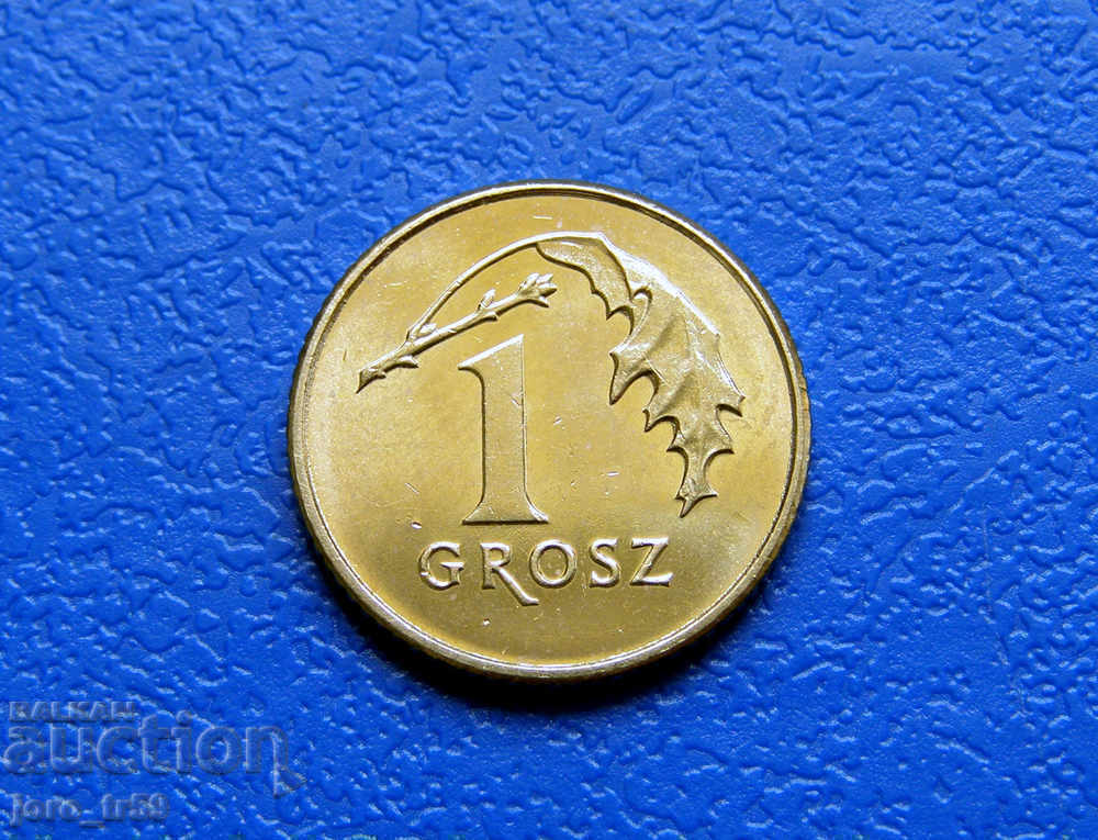 Полша 1 грош /1 Grosz/ 2011 г. - № 1