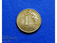 Полша 1 грош /1 Grosz/ 2011 г. - № 2