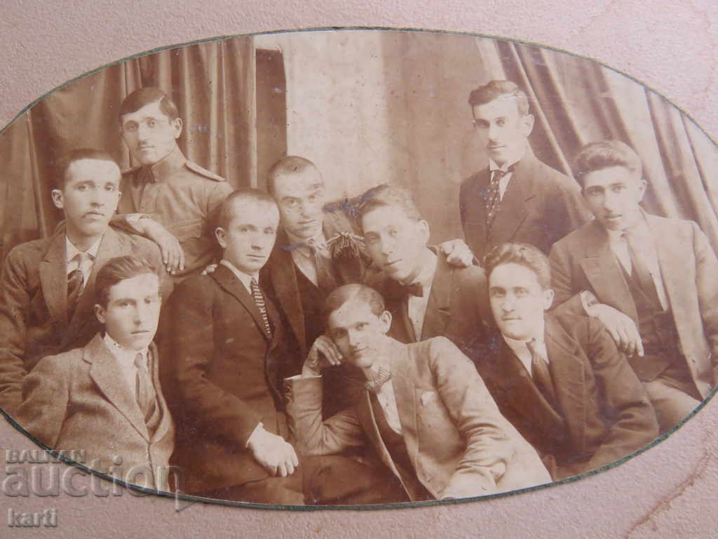 OLD PHOTO - CARDBOARD - LARGE - BOYADJIAN - SHUMEN with price 19.99 BGN | € 10.22