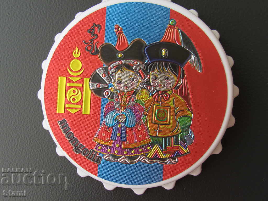 Large authentic magnet from Mongolia-series-opener-4 - 5 Large authentic magnet from Mongolia-series-opener-4 - 5