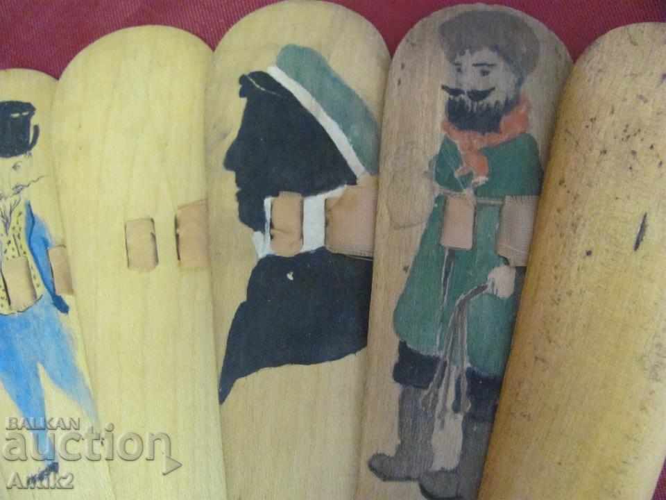 The 20 Hand Painted Wooden Ladies Fan with price 130.00 BGN | € 66.47 The 20 Hand Painted Wooden Ladies Fan with price 130.00 BGN | € 66.47