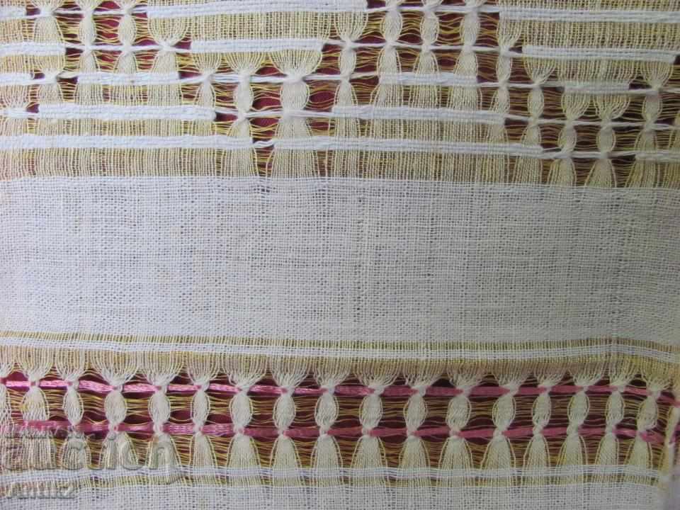 19th Century Hand Woven Towels 2 Pieces - 5 19th Century Hand Woven Towels 2 Pieces - 5
