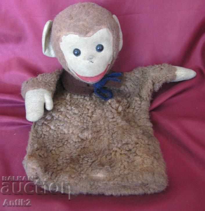 50-те Стара Детска Кукла за театър Маймуна