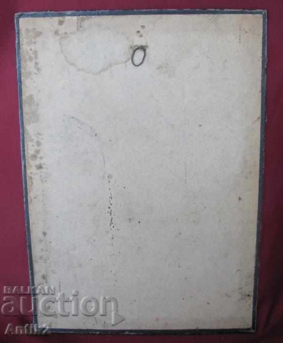 Gravura originala pe carton - Moda Femeilor Anilor 20 Paris - 5 Gravura originala pe carton - Moda Femeilor Anilor 20 Paris - 5