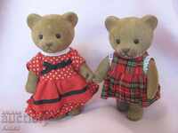 Old Children's Toys - Bears 2 pieces