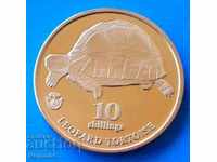 10 shilling 2017 (Turtle), Biafra